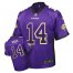 Nike Minnesota Vikings #14 Stefon Diggs Purple Team Color Mens Stitched NFL Elite Drift Fashion Jersey