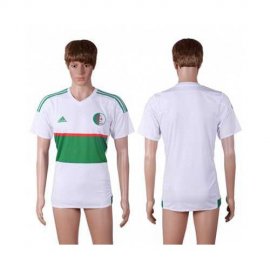 Algeria Blank White Home Soccer Country Jersey