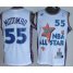 Denver Nuggets 55 Dikembe Mutombo White 94-95 All Star NBA Jerseys Cheap