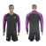 France Blank Black Goalkeeper Long Sleeves Soccer Country Jersey