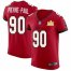 Tampa Bay Buccaneers #90 Jason Pierre-Paul Mens Super Bowl LV Champions Patch Nike Red Vapor Elite Jersey