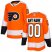 Mens Adidas Flyers Personalized Authentic Orange Home NHL Jersey