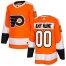 Mens Adidas Flyers Personalized Authentic Orange Home NHL Jersey