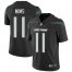 Nike New York Jets #11 Denzel Mim Black Alternate Mens Stitched NFL Vapor Untouchable Limited Jersey