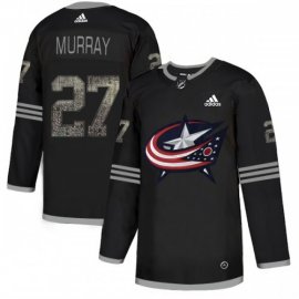 Adidas Columbus Blue Jackets #27 Ryan Murray Black Authentic Classic Stitched NHL Jersey