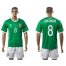 Mexico #8 J.Dos Santos Green Home Soccer Country Jersey