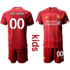 Liverpool Personalized Red Home Kid Soccer Club Jersey