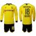 Dortmund #18 Balerdi Home Long Sleeves Soccer Club Jersey