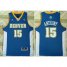 Denver Nuggets #15 Carmelo Anthony Stitched Baby Blue NBA Jersey