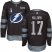 Adidas Tampa Bay Lightning #17 Alex Killorn Black 2022 Stanley Cup Final Patch 100th Anniversary Stitched NHL Jersey Mens