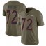 Nike Denver Broncos #72 Garett Bolles Olive Mens Stitched NFL Limited 2017 Salute to Service Jersey