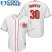 Cincinnati Reds #30 Ken Griffey White Cool Base Stitched Youth MLB Jersey