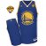 Warriors Blank Blue The Finals Patch Stitched Revolution 30 NBA Jersey