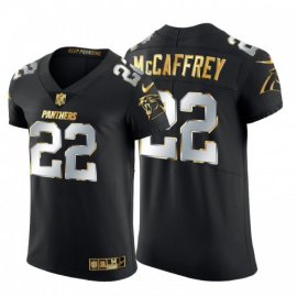 Carolina Carolina Panthers #22 Christian McCaffrey Mens Nike Black Edition Vapor Untouchable Elite NFL Jersey