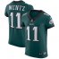 Nike Philadelphia Eagles #11 Carson Wentz Midnight Green Team Color Mens Stitched NFL Vapor Untouchable Elite Jersey