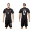 Portugal #17 Nani SEC Away Soccer Country Jersey