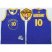 Warriors #10 Tim Hardaway Blue New Throwback The Finals Patch Stitched NBA Jersey