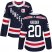 Adidas New York Rangers #20 Chris Kreider Navy Blue Authentic 2018 Winter Classic Womens Stitched NHL Jersey