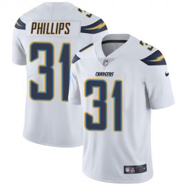 Nike Los Angeles Chargers #31 Adrian Phillips White Mens Stitched NFL Vapor Untouchable Limited Jersey