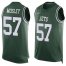 Nike New York Jets #57 C.J. Mosley Martin Green Team Color Mens Stitched NFL Limited Tank Top Jersey