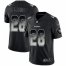 Nike Las Vegas Raiders #28 Josh Jacobs Black Mens Stitched NFL Vapor Untouchable Limited Smoke Fashion Jersey