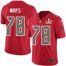 Nike Tampa Bay Buccaneers #78 Tristan Wirfs Red Mens Super Bowl LV Bound Stitched NFL Limited Rush Jersey