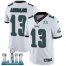 Nike Philadelphia Eagles #13 Nelson Agholor White Super Bowl LII Mens Stitched NFL Vapor Untouchable Limited Jersey