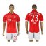 Bayern Munchen #23 Vidal Home Soccer Club Jersey