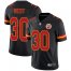 Nike Kansas City Chiefs #30 Charcandrick West Black Mens Stitched NFL Limited Rush Jersey