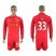 Liverpool #33 IBE Home Long Sleeves Soccer Club Jersey