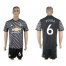 Manchester United #6 Pogba Black Soccer Club Jersey