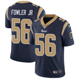 Nike Los Angeles Rams #56 Dante Fowler Jr Navy Blue Team Color Mens Stitched NFL Vapor Untouchable Limited Jersey