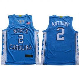 North Carolina #2 Cole Anthony Blue Basketball Stitched College Jersey