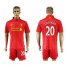 Liverpool #20 Cissokho Red Home Soccer Club Jersey