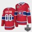 Adidas Canadiens Custom Red Home Authentic 2021 NHL Stanley Cup Final Patch Jersey