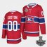 Adidas Canadiens Custom Red Home Authentic 2021 NHL Stanley Cup Final Patch Jersey