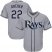 Tampa Bay Rays #22 Chris Archer Grey Cool Base Stitched Youth MLB Jersey