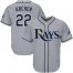 Tampa Bay Rays #22 Chris Archer Grey Cool Base Stitched Youth MLB Jersey
