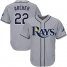 Tampa Bay Rays #22 Chris Archer Grey Cool Base Stitched Youth MLB Jersey