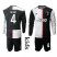 Juventus Blank Black Goalkeeper Long Sleeves Kid Soccer Club Jersey