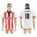 Guadalajara #18 Calderon Home Soccer Club Jersey