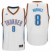 Mens Oklahoma City Thunder #25 Alex Abrines adidas White Player Swingman Jersey