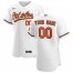 Baltimore Orioles Custom Mens Nike White Home 2020 Authentic Player MLB Jersey