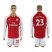 Arsenal #23 Welbeck Red Home Long Sleeves Soccer Club Jersey