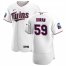 Minnesota Twins #59 Jhoan Duran Mens Nike White Home 2020 60th Season Authentic Team MLB Jersey