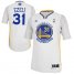 Warriors #31 Festus Ezeli White Alternate Stitched Revolution 30 NBA Jersey
