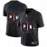 Denver Broncos Custom Mens Nike Team Logo Dual Overlap Limited NFL Jersey Black