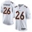 Nike Denver Broncos #26 Darian Stewart White Mens Stitched NFL Game Event Jersey