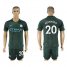 Manchester City #20 Bernardo Sec Away Soccer Club Jersey