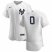 New York Yankees #0 Adam Ottavino Mens Nike White Navy Home 2020 Authentic Player MLB Jersey